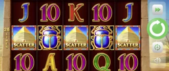 Игровой автомат Scarab Riches - обзор и характеристики